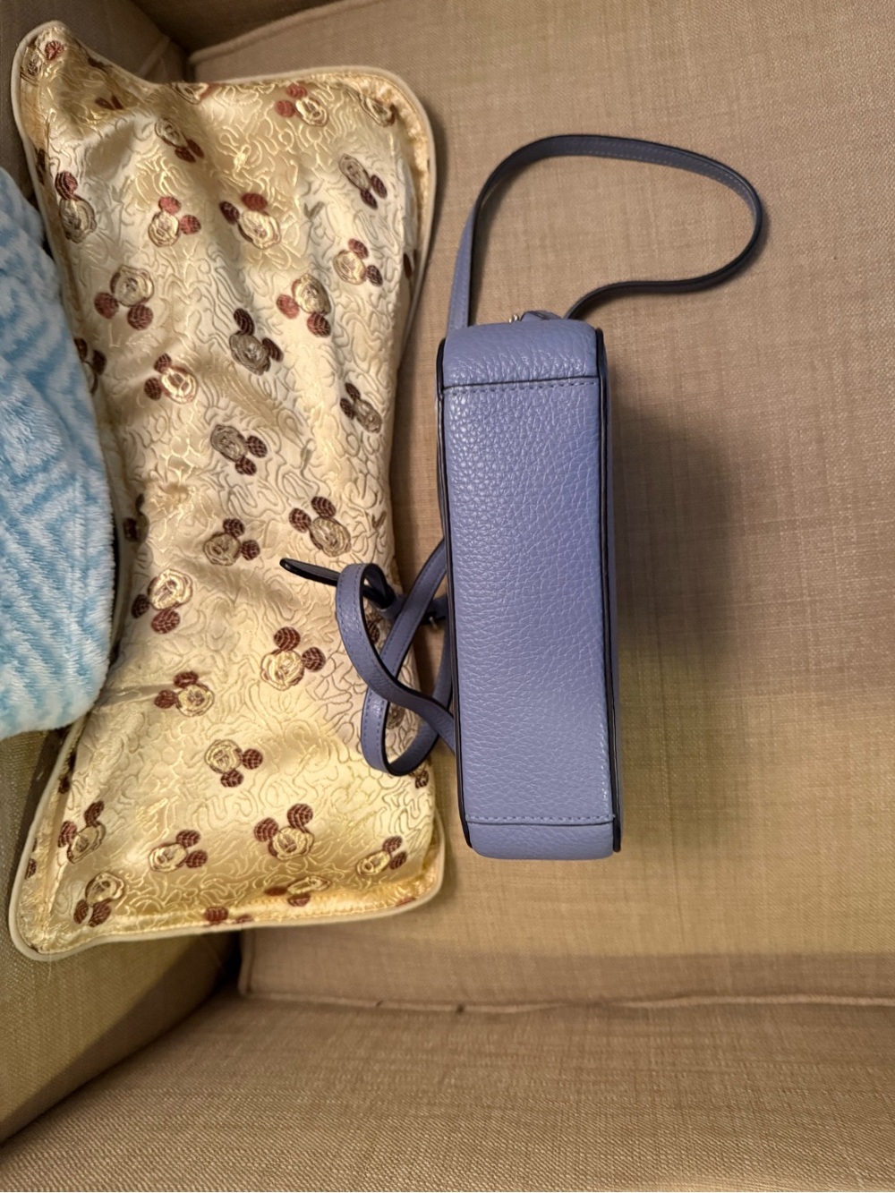 Coach Lavender Blue Cinderella Crossbody Bag - Picture 5 of 5